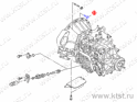 Болт крепления ТНВД 4HK1 М10X50 Оригинал